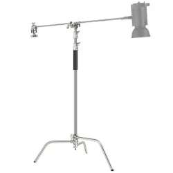 neewer (10087101)pure metal pro reflector arm _ silver